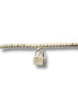 Tiffany & Co Lock Charm Bracelet