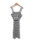 Ann Taylor Wave Strappy Flare Dress
