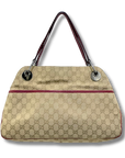 Gucci Canvas Eclipse Tote Bag