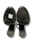 Saint Laurent Bianca Knotted Leather Heels