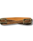 Veronica Beard Davina Croco Double Buckle Belt