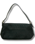 Fendi Zucchino FF Baguette Bag