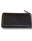 Gucci Emblem Zip-Around Wallet