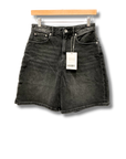 Everlane Long A-Line Denim Shorts