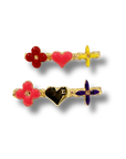 Louis Vuitton Sweet Monogram Hair Clips