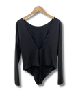 Meshki Plunge Back Bodysuit