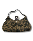 Fendi Zucca Mama Hobo Shoulder Bag