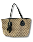 Gucci Jolie Charm Canvas Tote Bag