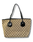 Gucci Jolie Charm Canvas Tote Bag
