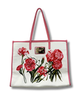 Dolce & Gabbana Floral Print Shopping Tote