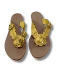 Farm Rio Buttermilk Blooming Flat Sandals
