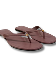 Tory Burch Leather Flip Flops