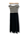 Anna Rae Strapless Midi Dress