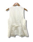 Reformation Aspen Linen Vest Top