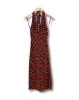 Staud Lucca Halter Midi-Dress