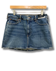 Abercrombie Mid-Rise Curve Love Denim Skirt