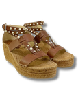 Jimmy Choo Danica Studded Wedge Espadrilles