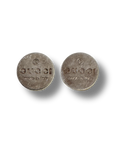 Gucci Trademark Circle Plate Stud Earrings