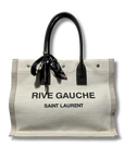 Saint Laurent Canvas Rive Gauche Tote Bag