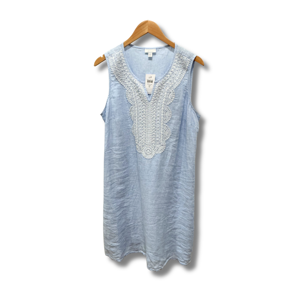 j jill linen shirt dress EASY LINEN MAXI DRESS