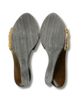 Ferragamo Vintage Caterina Wedge Heels