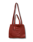 Telfar Medium Leather Carry Bag