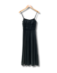 Zara Flowy Elastic Midi Dress