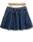 Cinq A Sept Steph Denim Bubble Miniskirt