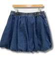 Cinq A Sept Steph Denim Bubble Miniskirt