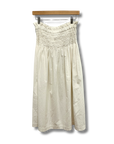 Sea New York Willa Smocked Cotton Maxi Skirt