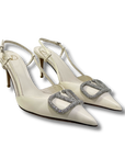 Valentino VLogo Signature Slingback Heels