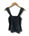 Staud Ida Peplum Tank Top