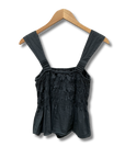 Staud Ida Peplum Tank Top