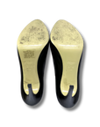 Fendi Scalloped Peep Toe Pumps