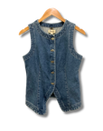 Madewell Denim Crewneck Vest