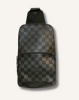 Louis Vuitton Damier Graphite Sling Back Bag