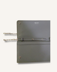 Prada Saffiano Metal Oro Chain Wallet