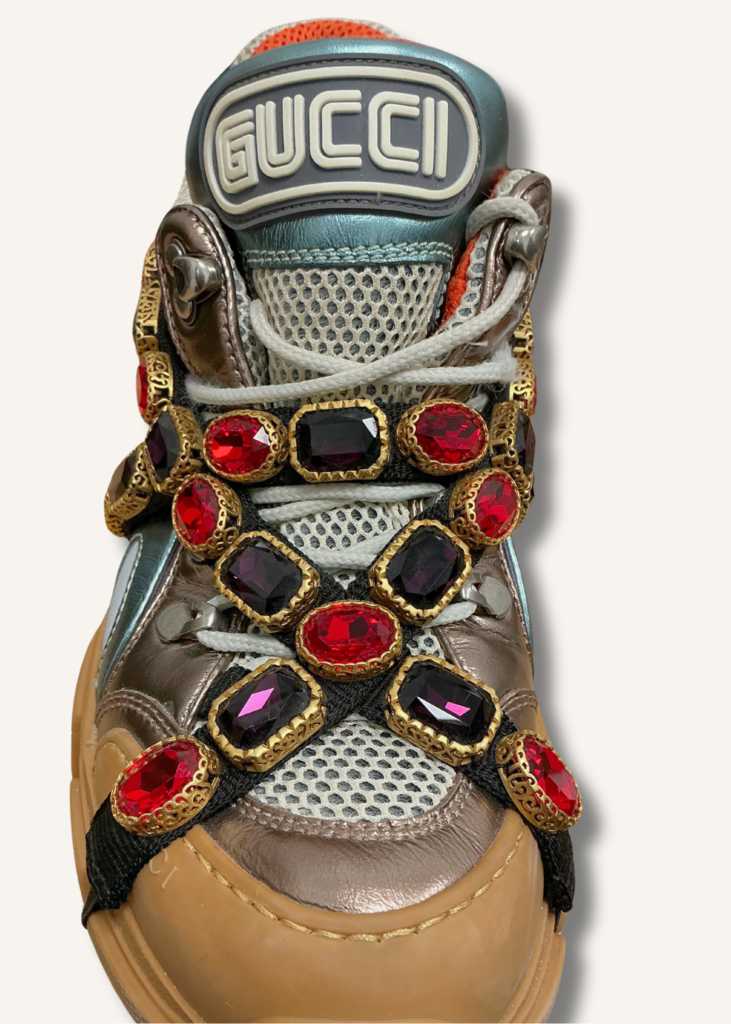 Gucci Flashtrek Chunky Leather Sneakers