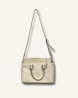 Gucci White Top Handle Guccissima Bag