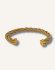 Bottega Veneta Twisted Leather Bangle