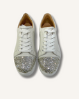 Louboutin Glitter Toe Sneakers