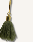 Mignonne Gavigan Green Tassel Earrings