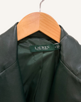 Ralph Lauren Leather Blazer