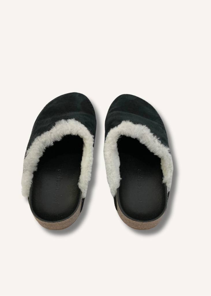 Jenni Kane Shearling Lined Moc Clog