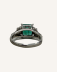 Other Emerald and Platinum Ring