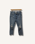 Agolde Riley High Rise Crop Jeans