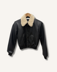 ASTR Faux Leather Shearling Jacket