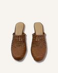 Veronica Beard Woven Clogs