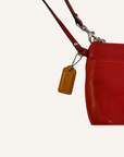 Coach Red Leather Wristlet