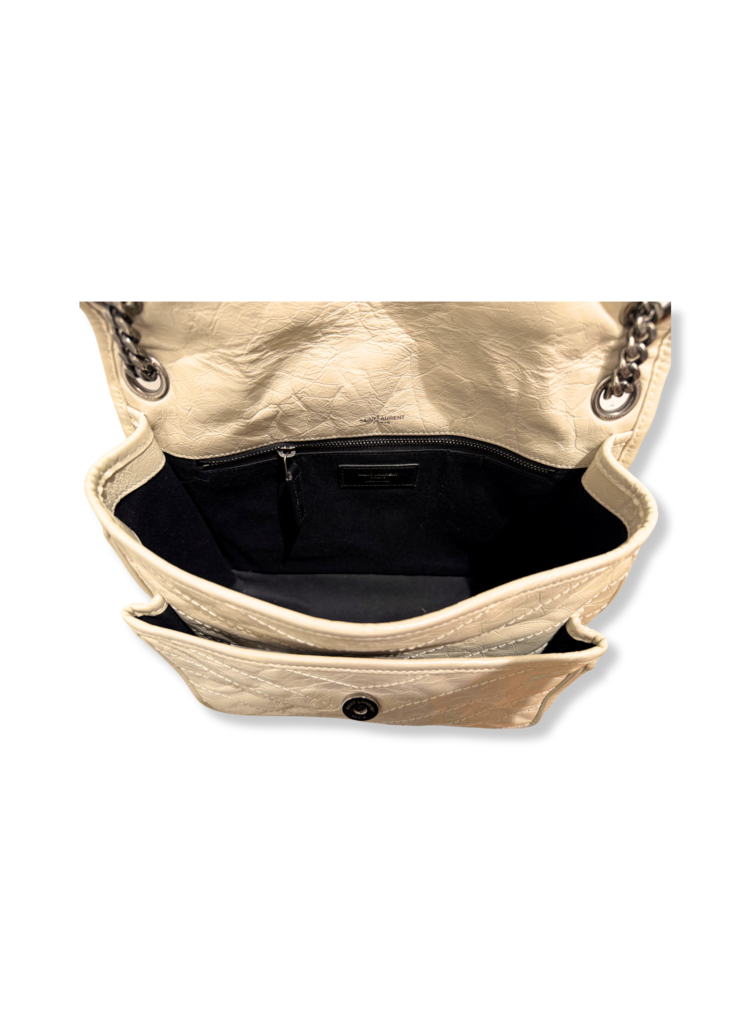 Saint Laurent Leather Medium Niki Bag